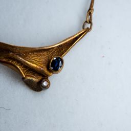 Delicate Sapphire Necklace