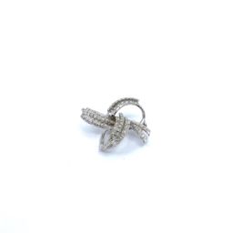 Modern Diamond Brooch