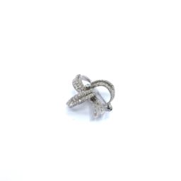 Modern Diamond Brooch