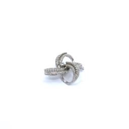 Modern Diamond Brooch