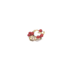 Coral Brooch