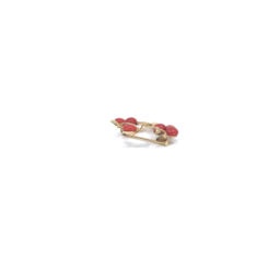 Coral Brooch